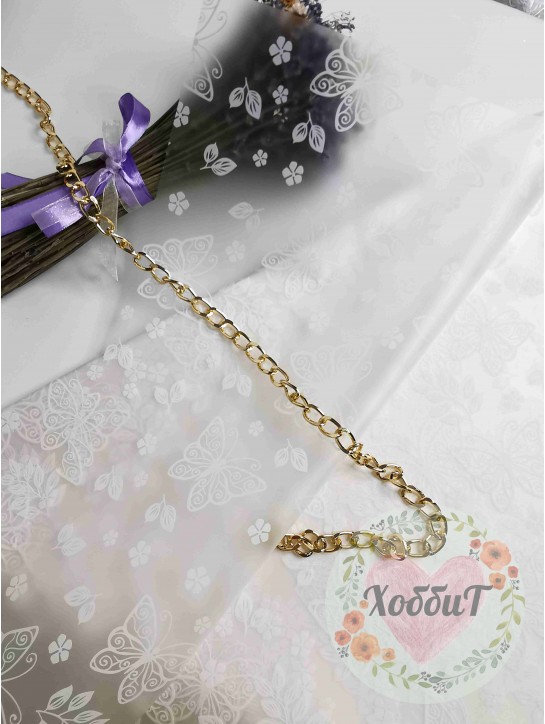 Пленка для цветов матовая прозрачная Бабочки 56*56см (прозрачный белый), 3листа